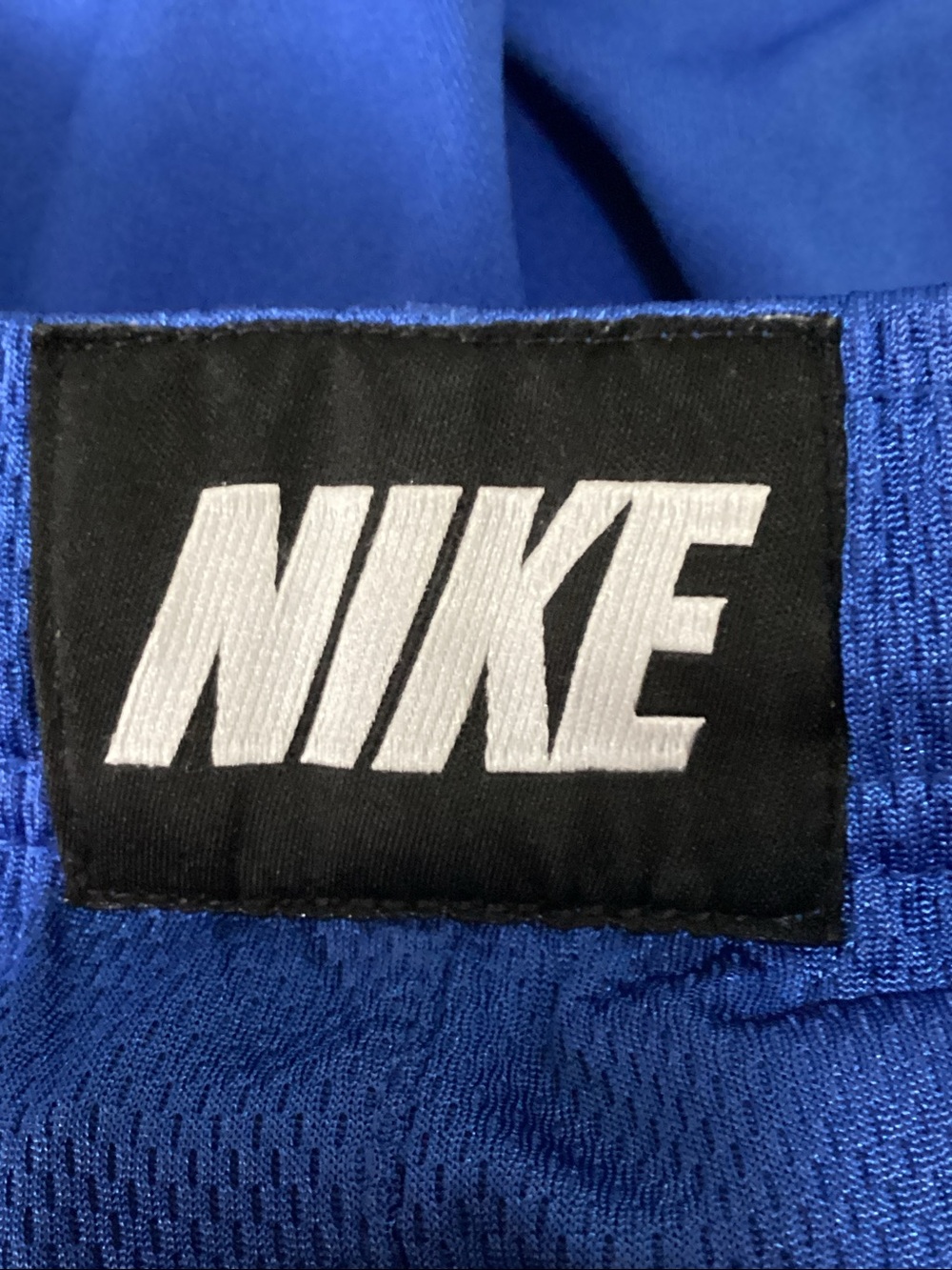 Nike blue Basketball shorts like new condition size large #11 - Picture 4 of 4